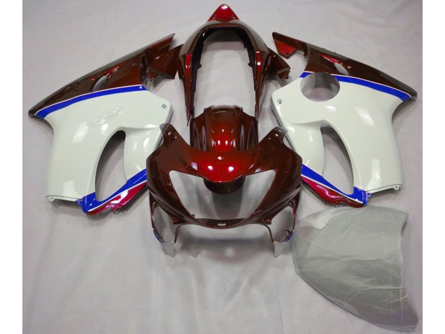 Rosso Intenso & Blu 1999-2000 CBR600 F4 Carena Moto Rosso Intenso & Blu 1999-2000 CBR600 F4 Carena Moto