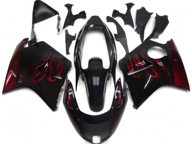 Rosso Intenso Fiamma 1996-2007 CBR1100XX Carena Moto Rosso Intenso Fiamma 1996-2007 CBR1100XX Carena Moto