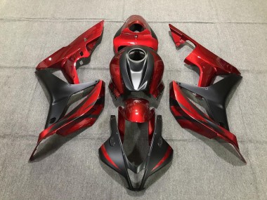 Rosso Intenso & Nero Opaco 2007-2008 CBR600RR Carena Moto