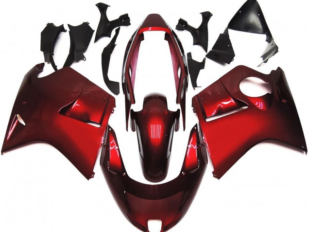 Rosso Intenso & Vibrante 1996-2007 CBR1100XX Carena Moto Rosso Intenso & Vibrante 1996-2007 CBR1100XX Carena Moto