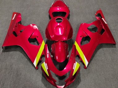 Rosso Lucido 2004-2005 GSXR 600-750 Carena Moto