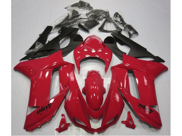 Rosso Lucido 2007-2008 ZX6R Carena Moto Rosso Lucido 2007-2008 ZX6R Carena Moto