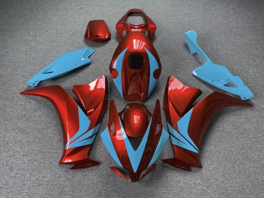 Rosso Lucido & Azzurro 2012-2016 CBR1000RR Carena Moto