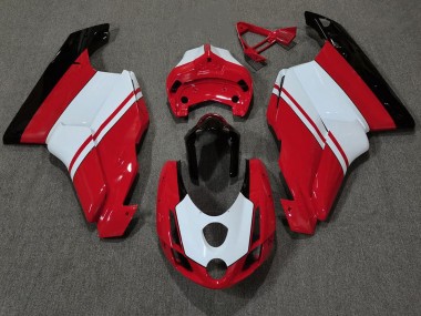 Rosso Lucido & Bianco 2003-2004 Ducati 749 999 Carena Moto