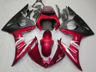 Rosso Lucido & Bianco 2003-2004 R6 Carena Moto