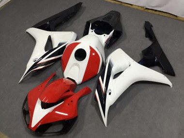 Rosso Lucido & Bianco 2006-2007 CBR1000RR Carena Moto