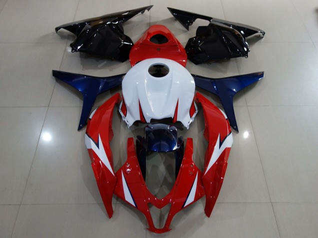Rosso Lucido/Bianco 2009-2012 CBR600RR Carena Moto Rosso Lucido/Bianco 2009-2012 CBR600RR Carena Moto