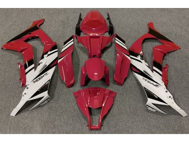 Rosso Lucido & Bianco 2011-2015 ZX10R Carena Moto