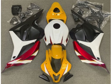Rosso Lucido Bianco & Giallo 2009-2012 CBR600RR Carena Moto