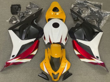 Rosso Lucido Bianco & Giallo 2009-2012 CBR600RR Carena Moto