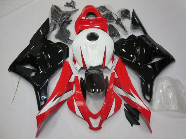 Rosso Lucido Bianco & Nero 2009-2012 CBR600RR Carena Moto Rosso Lucido Bianco & Nero 2009-2012 CBR600RR Carena Moto
