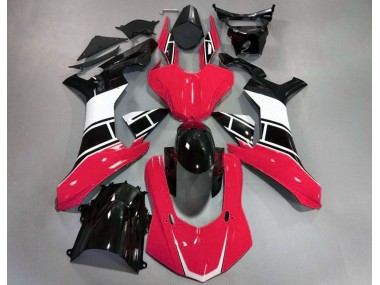Rosso Lucido Bianco & Nero 2015-2019 R1 Carena Moto