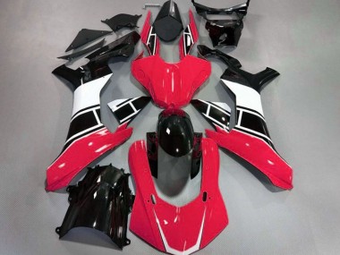 Rosso Lucido Bianco & Nero 2015-2019 R1 Carena Moto