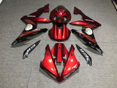 Rosso Lucido & Loghi 2004-2006 R1 Carena Moto