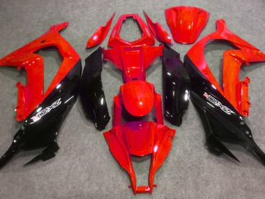 Rosso Lucido & Nero 2016-2019 ZX10R Carena Moto