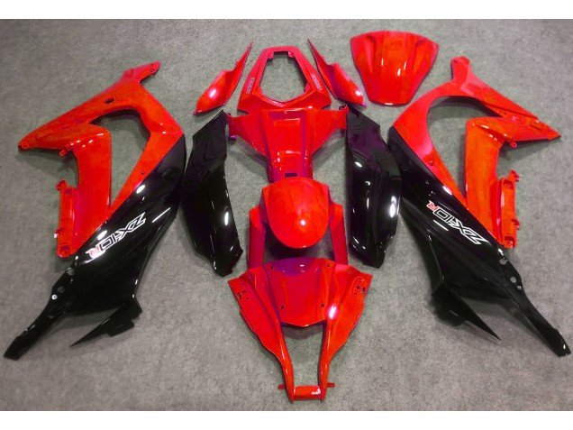 Rosso Lucido & Nero 2016-2019 ZX10R Carena Moto Rosso Lucido & Nero 2016-2019 ZX10R Carena Moto
