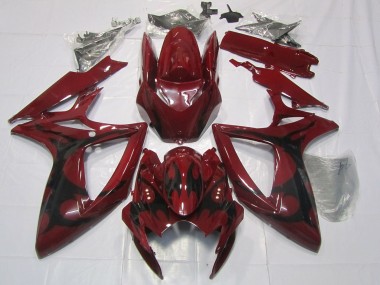 Rosso Marrone 2006-2007 GSXR 600-750 Carena Moto