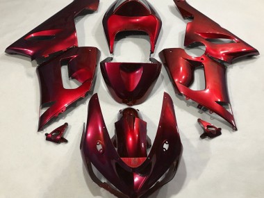 Rosso Metallizzato 2005-2006 ZX6R Carena Moto