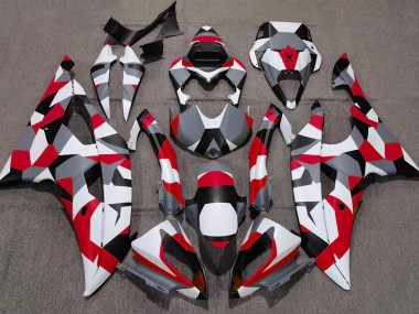 Rosso Mimetico Tinta Unita 2008-2016 R6 Carena Moto