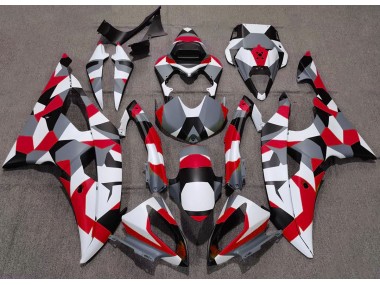 Rosso Mimetico Tinta Unita 2008-2016 R6 Carena Moto