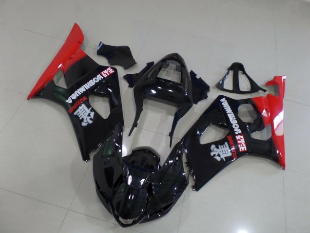 Rosso & Nero 2003-2004 GSXR 1000 Carena Moto Rosso & Nero 2003-2004 GSXR 1000 Carena Moto