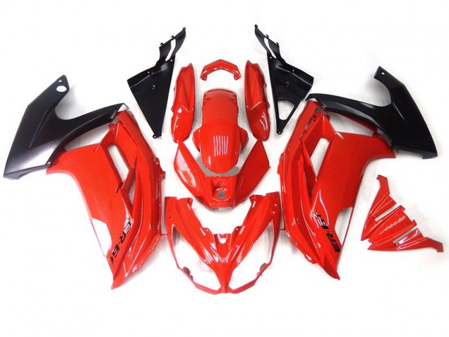 Rosso Nero 2012-2016 Ninja 650R Carena Moto Rosso Nero 2012-2016 Ninja 650R Carena Moto