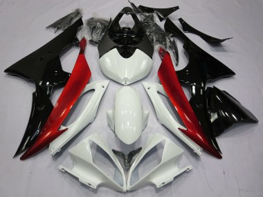Rosso Nero & Bianco 2008-2016 R6 Carena Moto