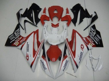 Rosso Nero Dissolvenza 2013-2016 Daytona 675 Carena Moto