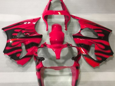 Rosso & Nero Fiamma 2000-2002 ZX6R Carena Moto