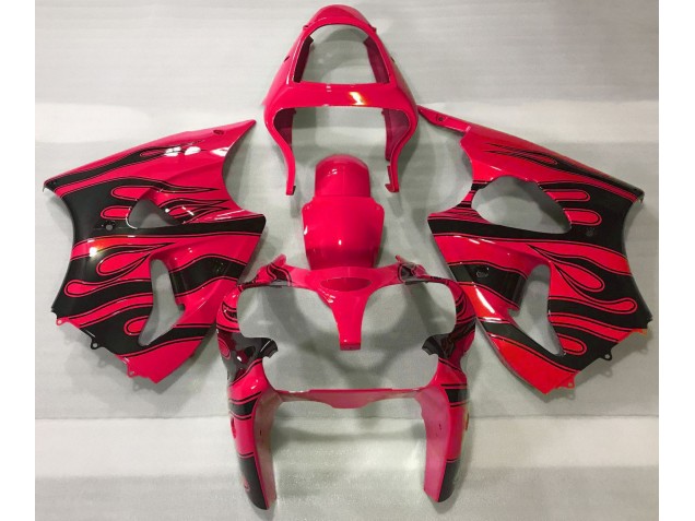 Rosso & Nero Fiamma 2000-2002 ZX6R Carena Moto