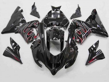 Rosso Nero Fiamma 2004-2005 ZX10R Carena Moto
