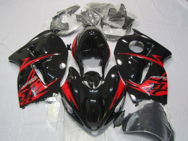 Rosso & Nero Lucido 1997-2007 GSXR 1300 Carena Moto Rosso & Nero Lucido 1997-2007 GSXR 1300 Carena Moto