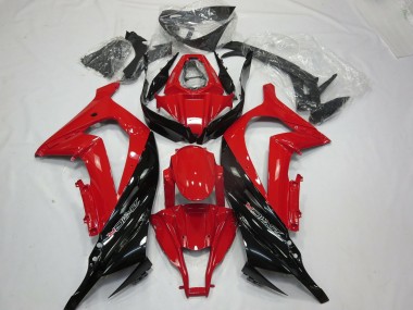 Rosso Nero Lucido 2011-2015 ZX10R Carena Moto