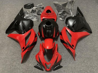 Rosso & Nero Opaco 2009-2012 CBR600RR Carena Moto
