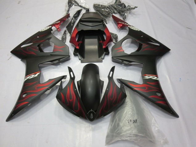 Rosso Opaco Fiamma 2003-2004 R6 Carena Moto Rosso Opaco Fiamma 2003-2004 R6 Carena Moto