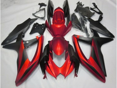 Rosso Opaco No R 2008-2010 GSXR 600-750 Carena Moto