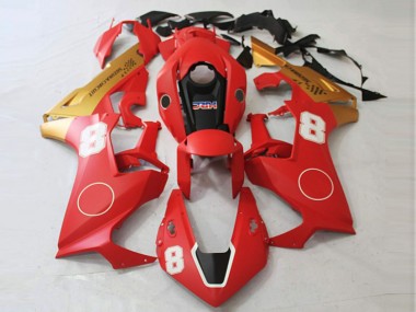 Rosso Opaco & Oro Opaco 2017-2023 CBR1000RR Carena Moto