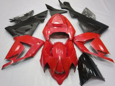 Rosso Perla & Nero 2004-2005 ZX10R Carena Moto