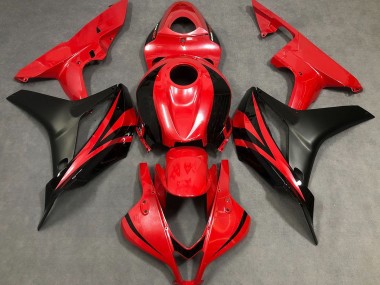 Rosso Perla & Nero 2007-2008 CBR600RR Carena Moto
