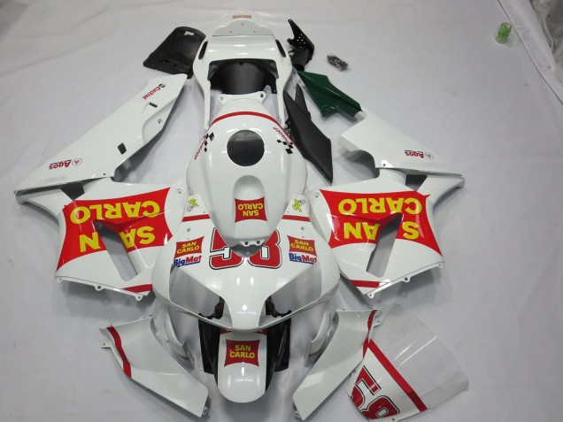 San Carlo 58 2003-2004 CBR600RR Carena Moto San Carlo 58 2003-2004 CBR600RR Carena Moto