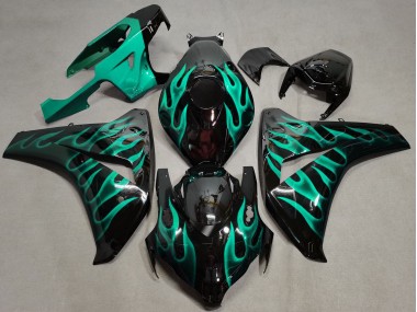 Sarcelle Flamme 2008-2011 CBR1000RR Carena Moto