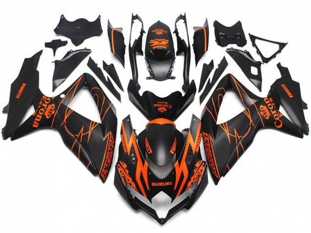 Speciale Opaco Personalizzato Corona 2008-2010 GSXR 600-750 Carena Moto Speciale Opaco Personalizzato Corona 2008-2010 GSXR 600-750 Carena Moto