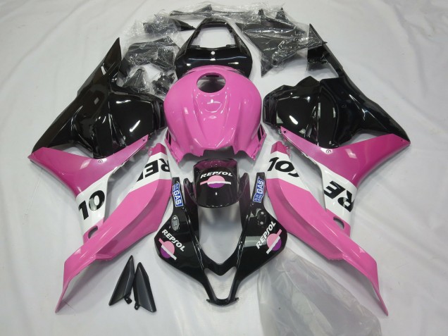 Speciale Rosa Repsol 2009-2012 CBR600RR Carena Moto Speciale Rosa Repsol 2009-2012 CBR600RR Carena Moto