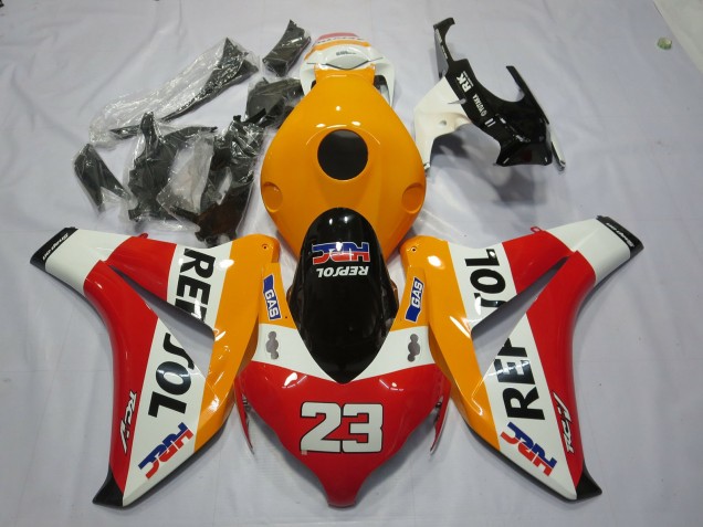Spento Arancione Repsol 2008-2011 CBR1000RR Carena Moto Spento Arancione Repsol 2008-2011 CBR1000RR Carena Moto