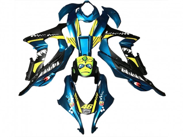 Squalo Azzurro 2016-2019 ZX10R Carena Moto Squalo Azzurro 2016-2019 ZX10R Carena Moto