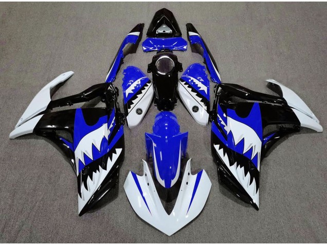 Squalo Bianco & Blu 2015-2018 R3 Carena Moto Squalo Bianco & Blu 2015-2018 R3 Carena Moto