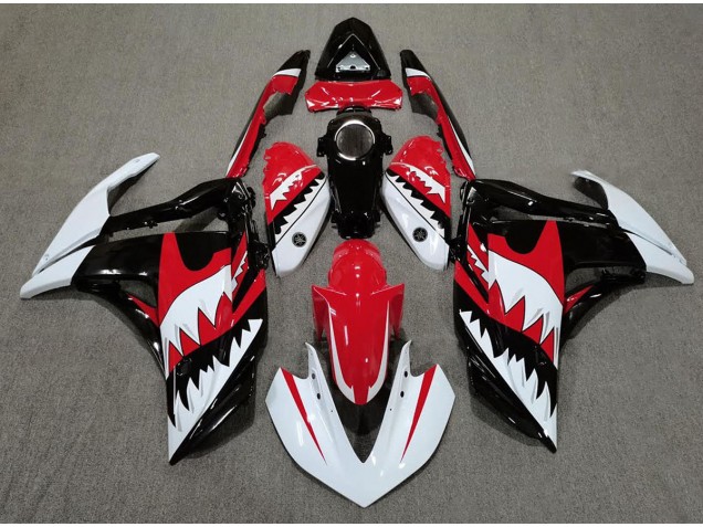 Squalo Bianco & Rosso 2015-2018 R3 Carena Moto Squalo Bianco & Rosso 2015-2018 R3 Carena Moto