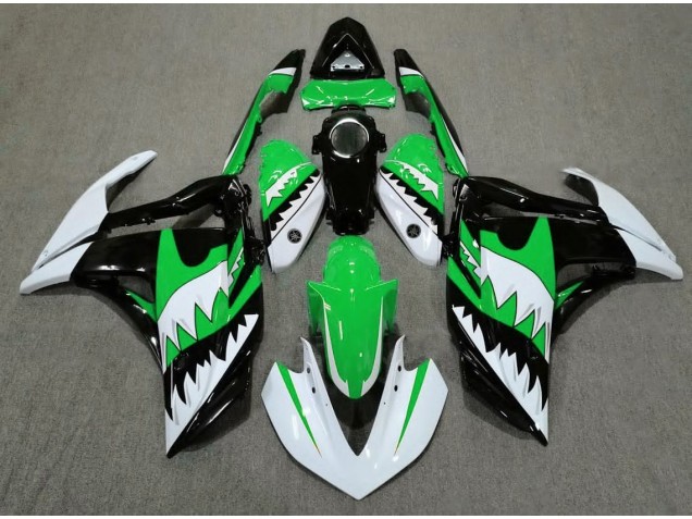 Squalo Bianco & Verde 2015-2018 R3 Carena Moto Squalo Bianco & Verde 2015-2018 R3 Carena Moto