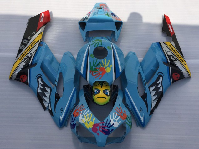 Squalo Blu 2004-2005 CBR1000RR Carena Moto Squalo Blu 2004-2005 CBR1000RR Carena Moto