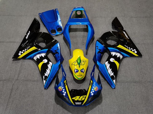 Squalo Blu & Giallo 1998-2002 R6 Carena Moto Squalo Blu & Giallo 1998-2002 R6 Carena Moto